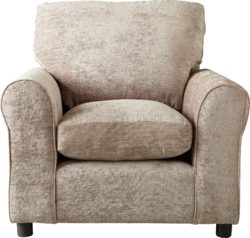 HOME - Tabitha - Fabric Chair - Mink
